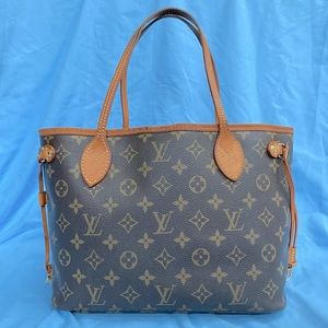 LOUIS VUITTON Neverfull PM Tote Shoulder Bag Purse
